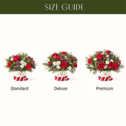 Jolly Snowman Bouquet – FORGET-ME-NOT FLOWERS & GIFTS, Jacksonville NC