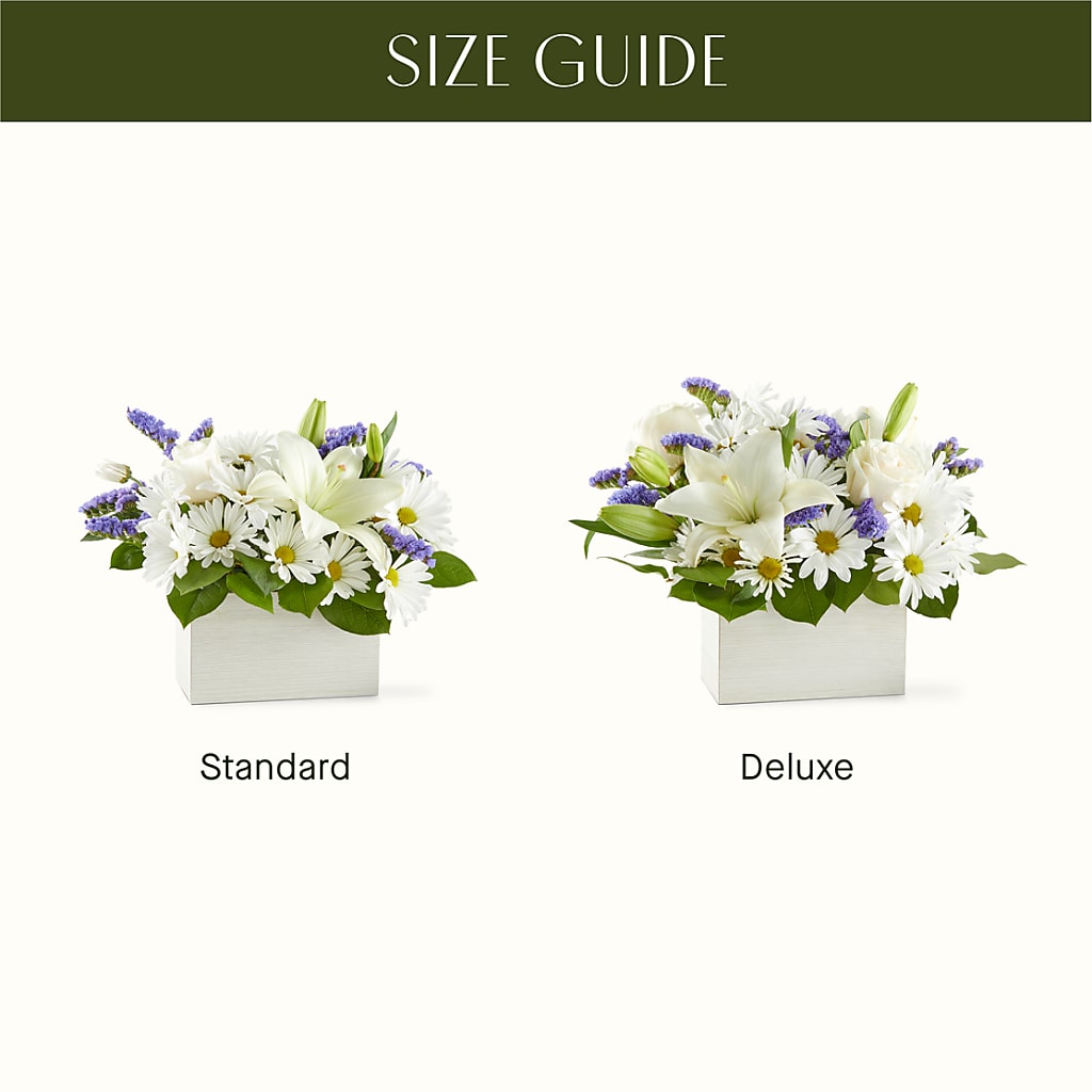 Beyond Blue Box Bouquet – FORGET-ME-NOT FLOWERS & GIFTS, Jacksonville NC