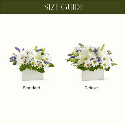Beyond Blue Box Bouquet – FORGET-ME-NOT FLOWERS & GIFTS, Jacksonville NC