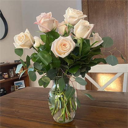 Long Stem Pink Rose Bouquet – FORGET-ME-NOT FLOWERS & GIFTS, Jacksonville NC