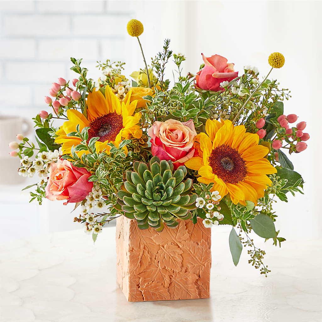 Sunflower Season Bouquet – FORGET-ME-NOT FLOWERS & GIFTS, Jacksonville NC