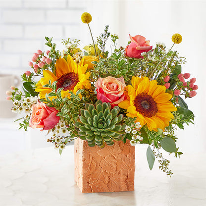 Sunflower Season Bouquet – FORGET-ME-NOT FLOWERS & GIFTS, Jacksonville NC