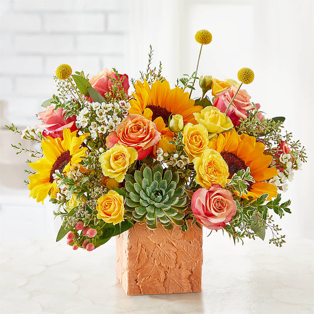 Sunflower Season Bouquet – FORGET-ME-NOT FLOWERS & GIFTS, Jacksonville NC
