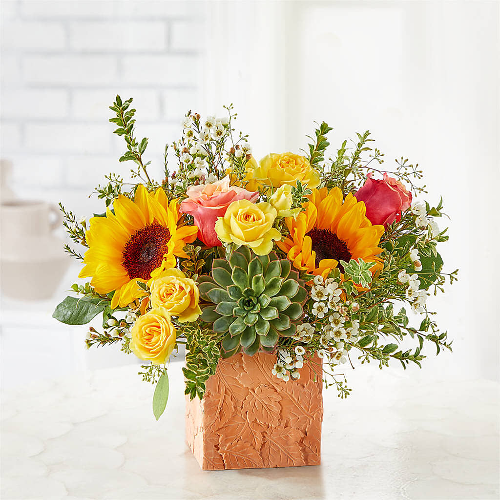 Sunflower Season Bouquet – FORGET-ME-NOT FLOWERS & GIFTS, Jacksonville NC