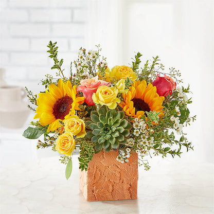 Sunflower Season Bouquet – FORGET-ME-NOT FLOWERS & GIFTS, Jacksonville NC
