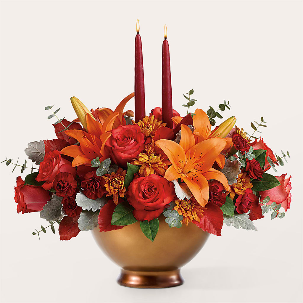 Fruits of Fall Centerpiece – FORGET-ME-NOT FLOWERS & GIFTS, Jacksonville NC