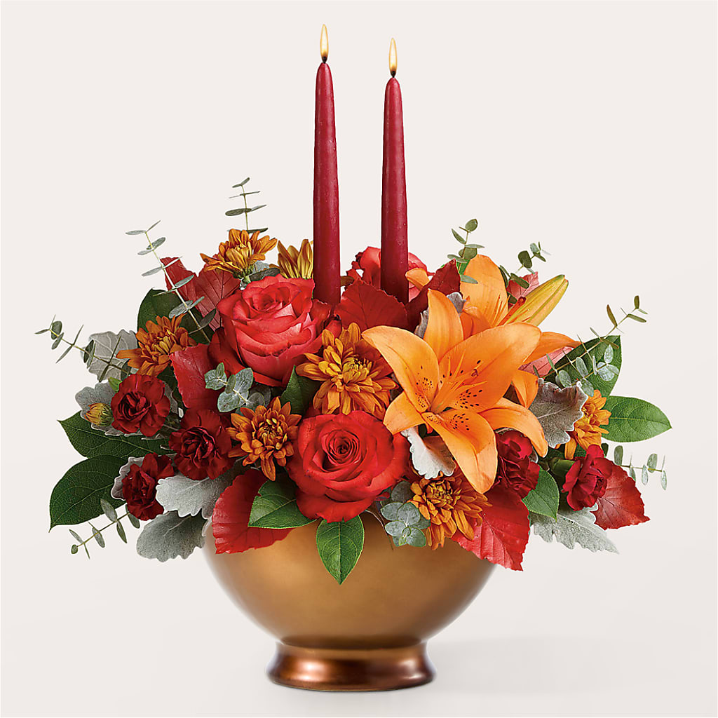 Fruits of Fall Centerpiece – FORGET-ME-NOT FLOWERS & GIFTS, Jacksonville NC
