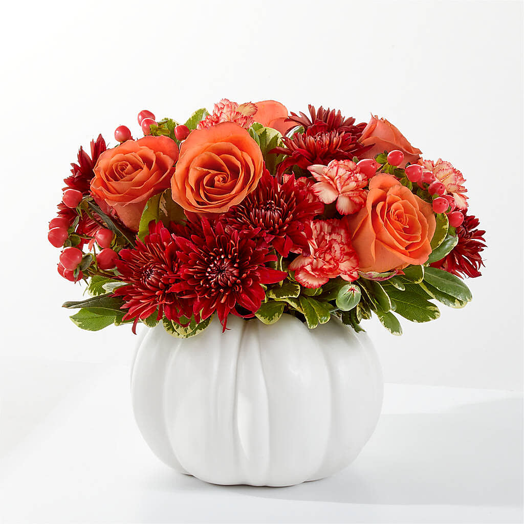 Autumn Air Pumpkin Bouquet – FORGET-ME-NOT FLOWERS & GIFTS, Jacksonville NC