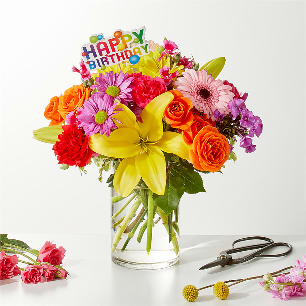 Cue the Confetti - A Florist Original – FORGET-ME-NOT FLOWERS & GIFTS, Jacksonville NC