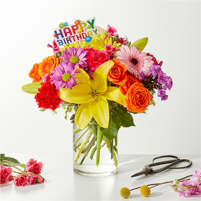 Cue the Confetti - A Florist Original – FORGET-ME-NOT FLOWERS & GIFTS, Jacksonville NC