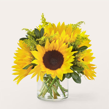 Beaming Sunflower Bouquet – FORGET-ME-NOT FLOWERS & GIFTS, Jacksonville NC