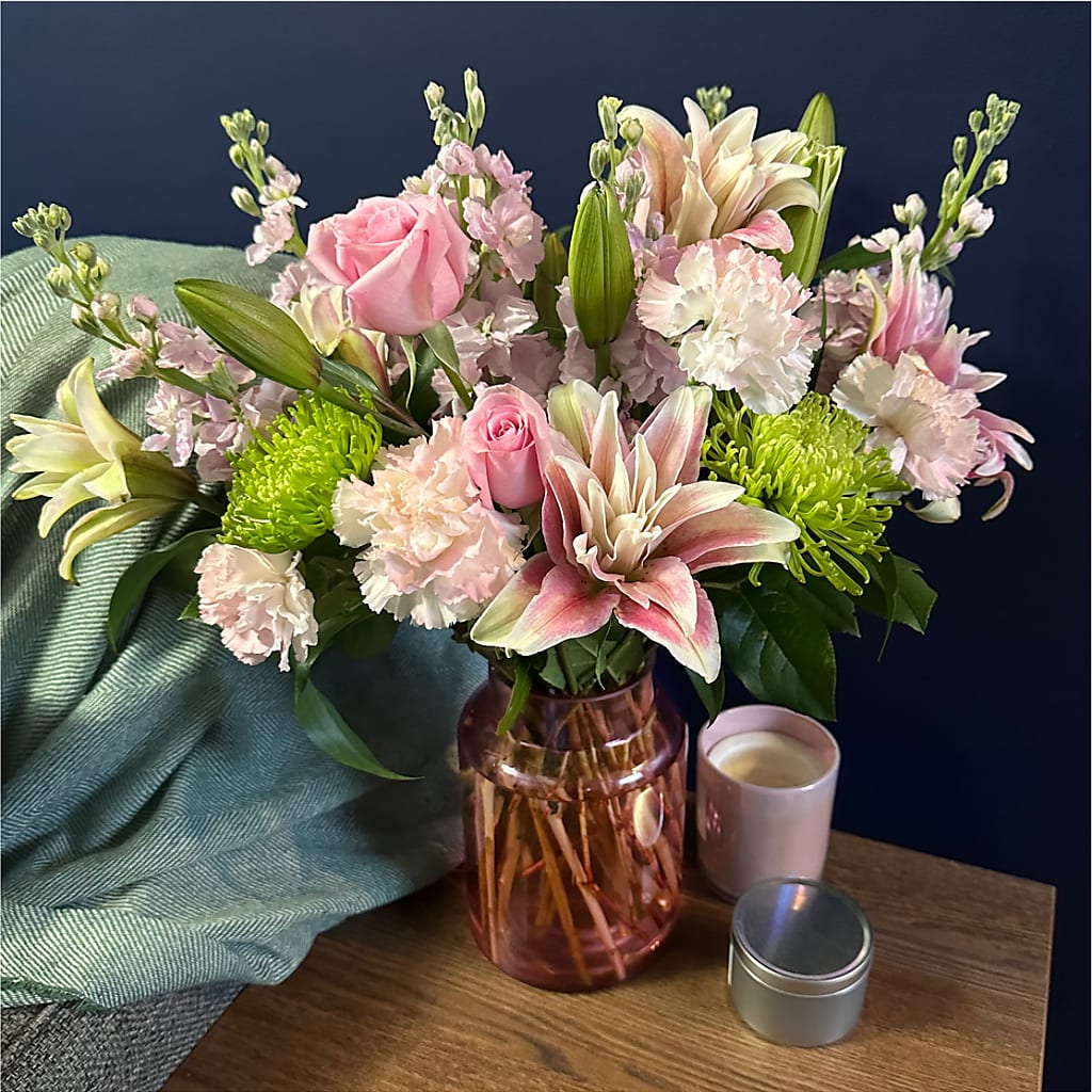 Pretty in Pink Bouquet – FORGET-ME-NOT FLOWERS & GIFTS, Jacksonville NC