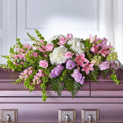 Life's Gratitude Casket Spray – FORGET-ME-NOT FLOWERS & GIFTS, Jacksonville NC
