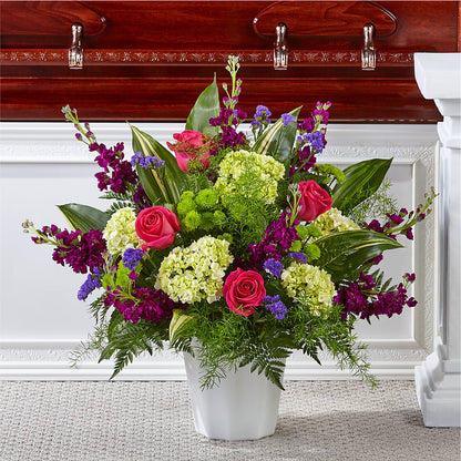 Beautiful Horizons Floor Basket – FORGET-ME-NOT FLOWERS & GIFTS, Jacksonville NC