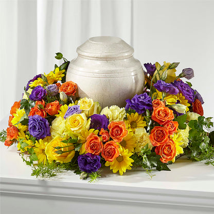 Blossoms of Remembrance Cremation Adornment – FORGET-ME-NOT FLOWERS & GIFTS, Jacksonville NC