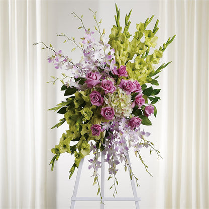 Lasting Legacy Standing Spray – FORGET-ME-NOT FLOWERS & GIFTS, Jacksonville NC
