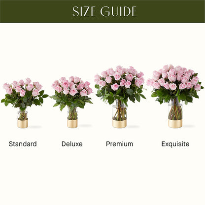 Picture Perfect Pink Rose Bouquet – FORGET-ME-NOT FLOWERS & GIFTS, Jacksonville NC