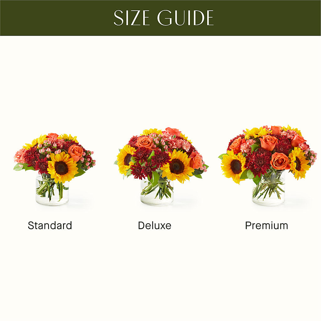 September Sunset Bouquet – FORGET-ME-NOT FLOWERS & GIFTS, Jacksonville NC