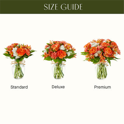 Apricot Glow Bouquet – FORGET-ME-NOT FLOWERS & GIFTS, Jacksonville NC