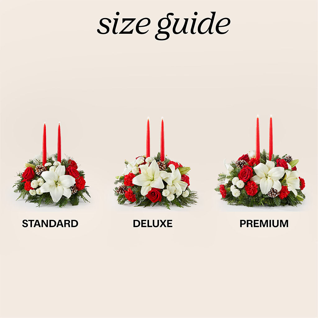Seasonal Festivities Centerpiece – FORGET-ME-NOT FLOWERS & GIFTS, Jacksonville NC