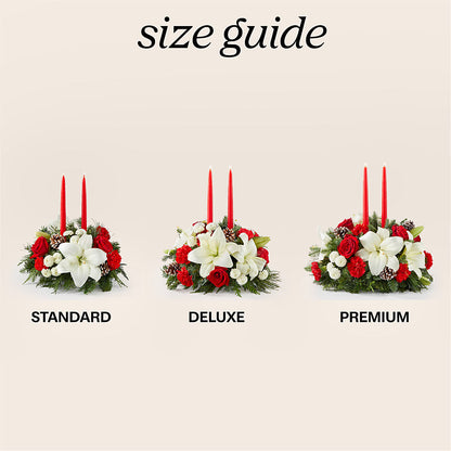 Seasonal Festivities Centerpiece – FORGET-ME-NOT FLOWERS & GIFTS, Jacksonville NC