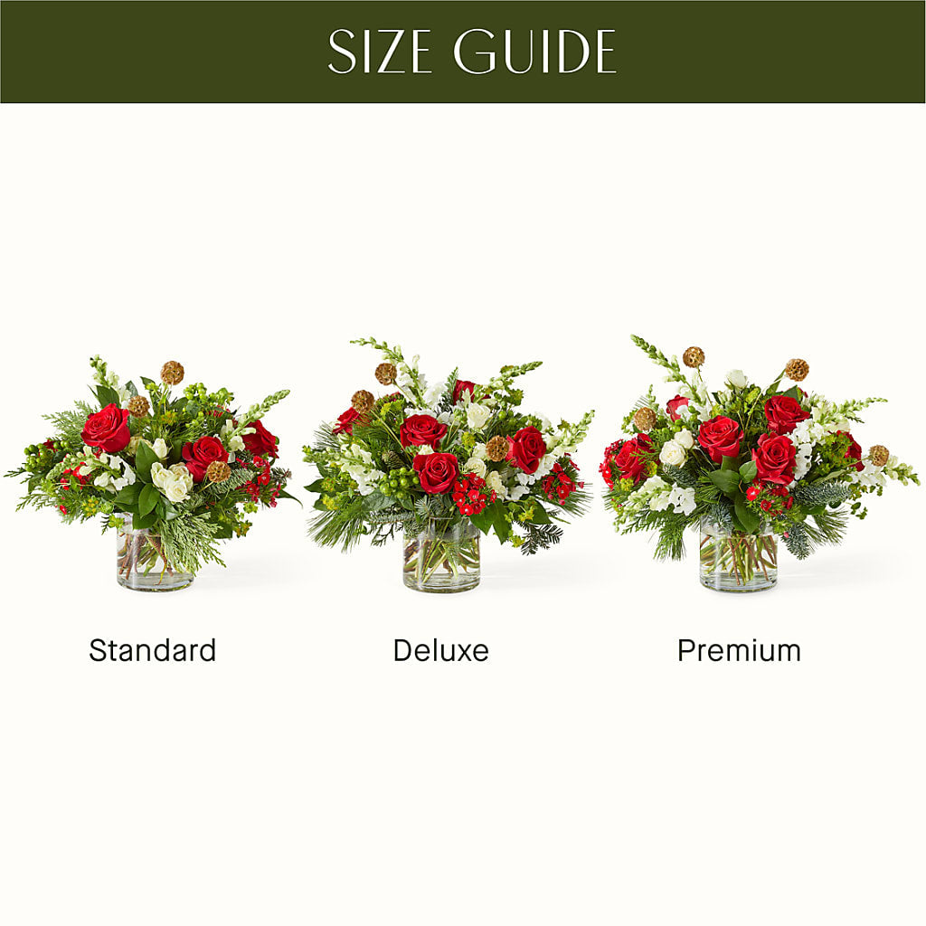 Deck the Halls Bouquet – FORGET-ME-NOT FLOWERS & GIFTS, Jacksonville NC