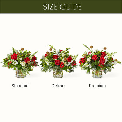 Deck the Halls Bouquet – FORGET-ME-NOT FLOWERS & GIFTS, Jacksonville NC
