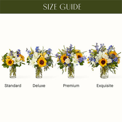 Wonderfully Sunny Bouquet – FORGET-ME-NOT FLOWERS & GIFTS, Jacksonville NC