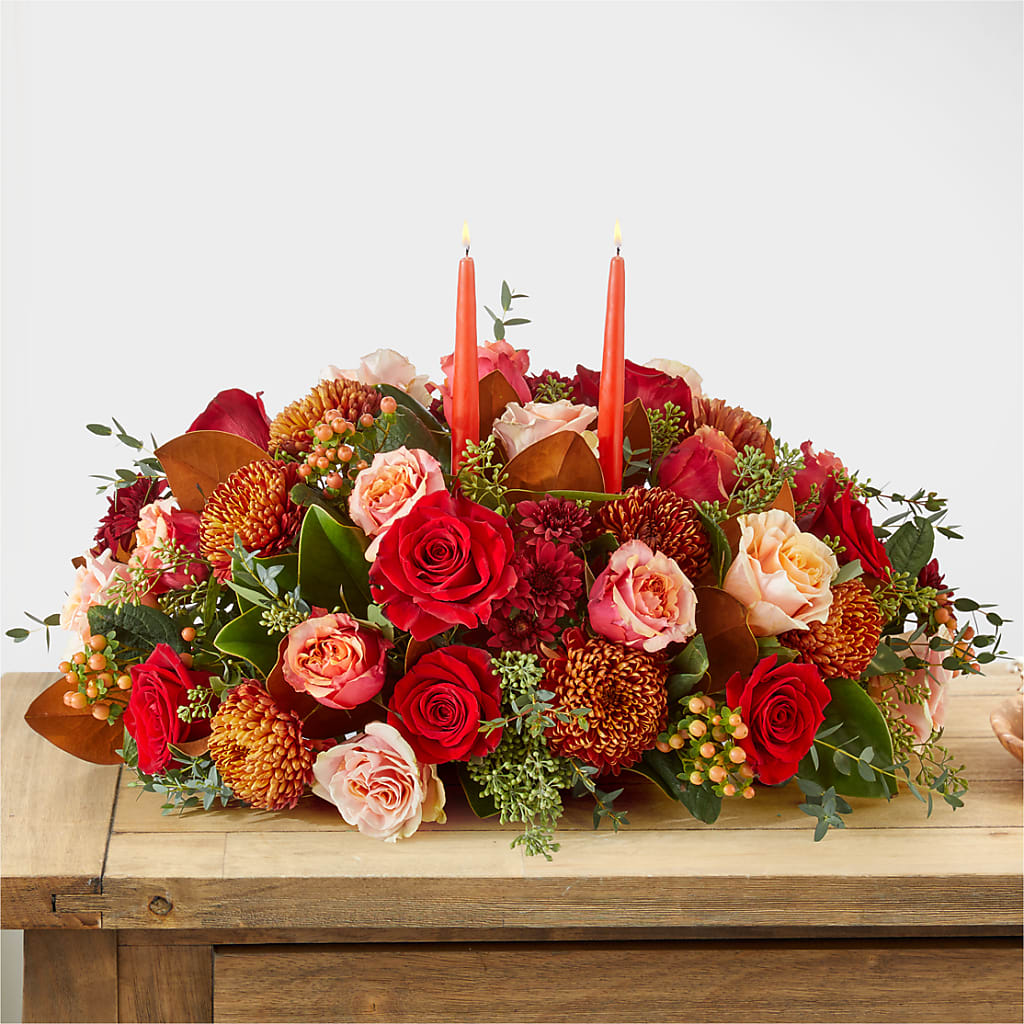 Gather Near Centerpiece – FORGET-ME-NOT FLOWERS & GIFTS, Jacksonville NC