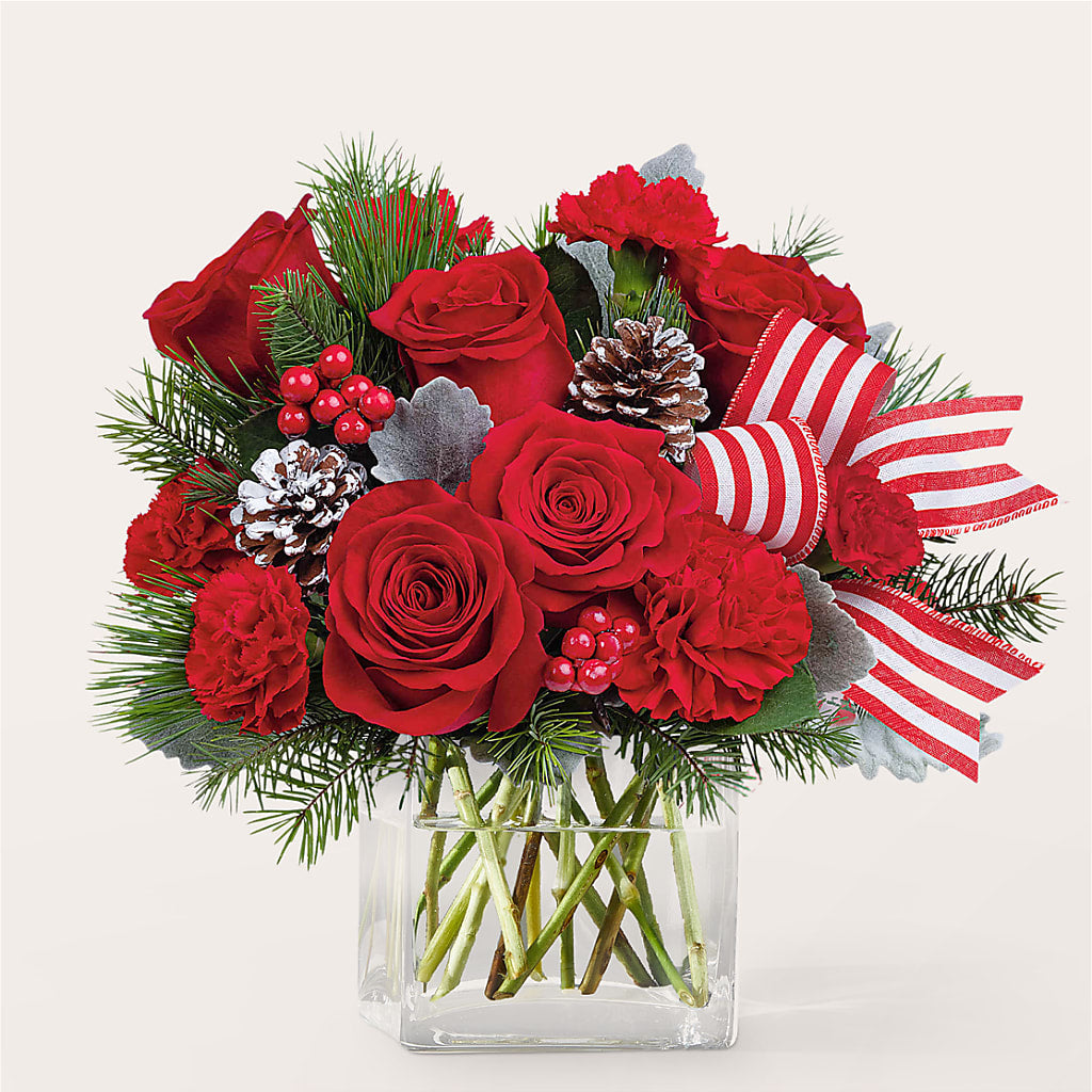 Baking Spirits Bright Bouquet – FORGET-ME-NOT FLOWERS & GIFTS, Jacksonville NC
