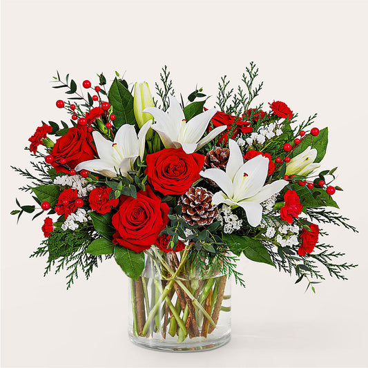 Best in Snow Bouquet – FORGET-ME-NOT FLOWERS & GIFTS, Jacksonville NC