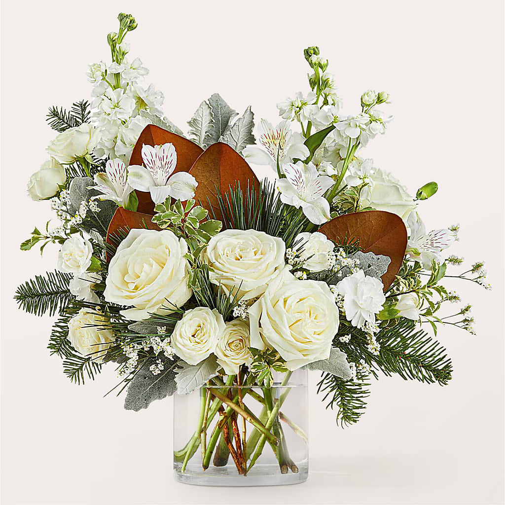 Fresh Snowfall Bouquet – FORGET-ME-NOT FLOWERS & GIFTS, Jacksonville NC