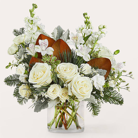 Fresh Snowfall Bouquet – FORGET-ME-NOT FLOWERS & GIFTS, Jacksonville NC